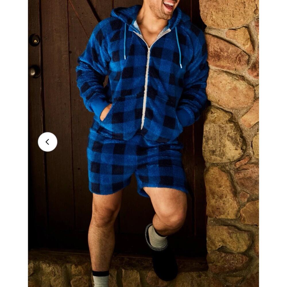 Chubbies Fleece The Mariners High Pile Chubbsie Men’s‎ Size Small NWT Retail $95